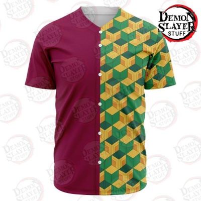 Demon Slayer Baseball Jersey #03 Xs - Aop