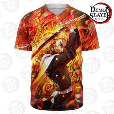 Demon Slayer Baseball Jersey #03 Xs - Aop