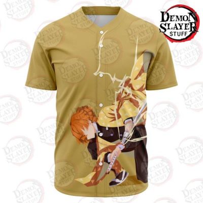 Demon Slayer Baseball Jersey #09 Xs - Aop