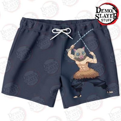 Demon Slayer Swim Trunks #04 Xs Men - Aop