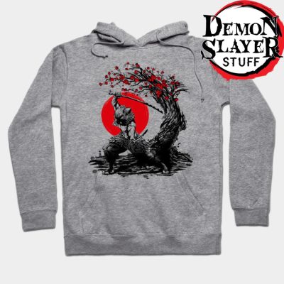 Beast Under The Sun Hoodie Gray / S