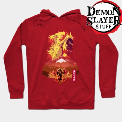 Kyojuro Rengoku Hoodie Red / S