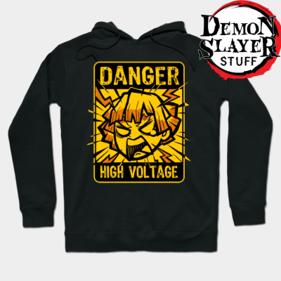 Zenitsu Agatsuma High Voltage Hoodie Black / S