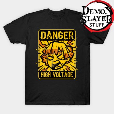 Zenitsu Agatsuma High Voltage T-Shirt Black / S