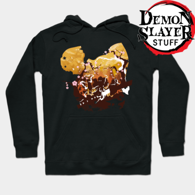 Zenitsu Demon Slayer Hoodie Black / S